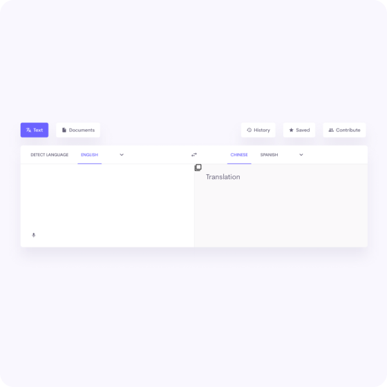 preview of Translation App - built with React